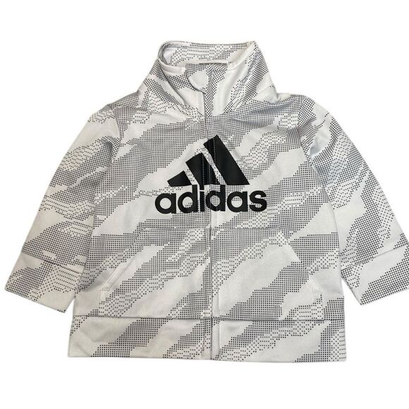 ADIDAS Baby Athletic Zip Up Jacket - Picture 1 of 4